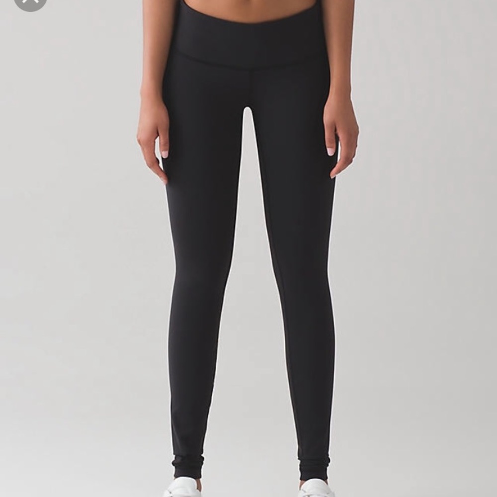 Wunder Under Lululemon size 12 (tall-31 inseam)
